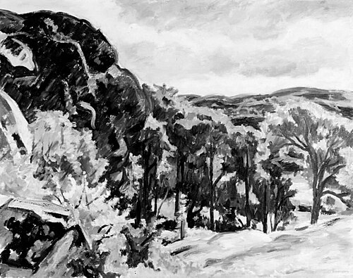 Harvest Landscape, 1931, Birger Simonsson