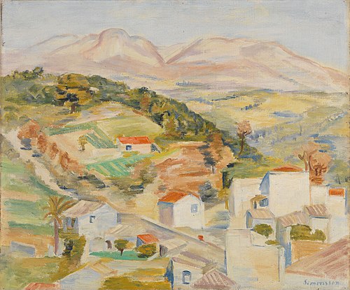 St.Anne, Provence, 1923, Birger Simonsson