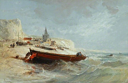Souvenir of Fécamp, France, 1855, Jules Noël