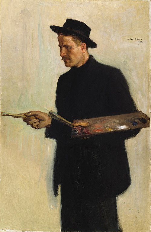 Autoportrait, 1902, Vilho Sjostrom
