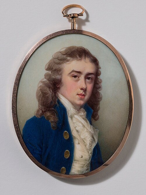 A Boy in Blue Coat, 1784, Jeremiah Meyer