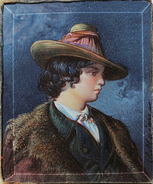 Gosse i halmhatt och päls, , Jeremiah Meyer