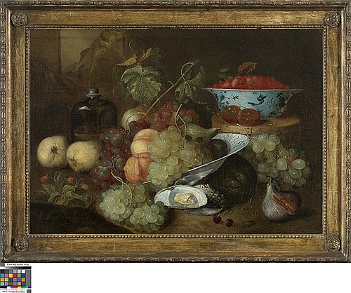 Nature morte aux fruits, 1622, Joris van Son