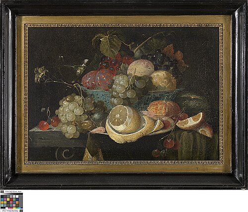 Nature morte aux fruits, 1622, Joris van Son