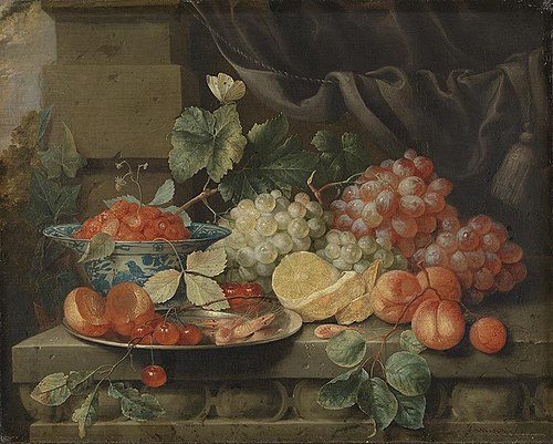 Still-life with fruits, 1645, Joris van Son