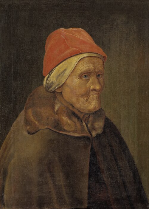 Gammal kvinna, 1709, Erik Sparre