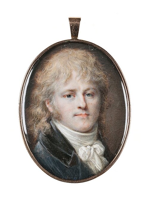 Autoportrait, 1810, Lorentz Svensson Sparrgren