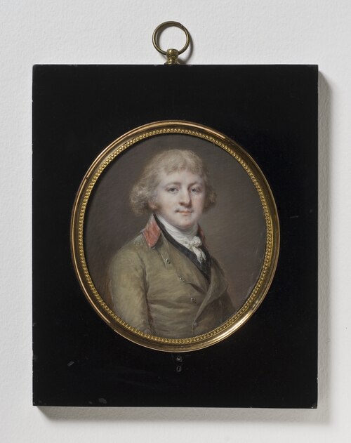 autoportrait, 1800, Lorentz Svensson Sparrgren