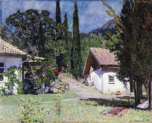 Crimea study, 1893, Apollinaire Vasnetsov