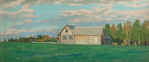 Abramtsevo. Yashka's house, 1883, Apollinaire Vasnetsov