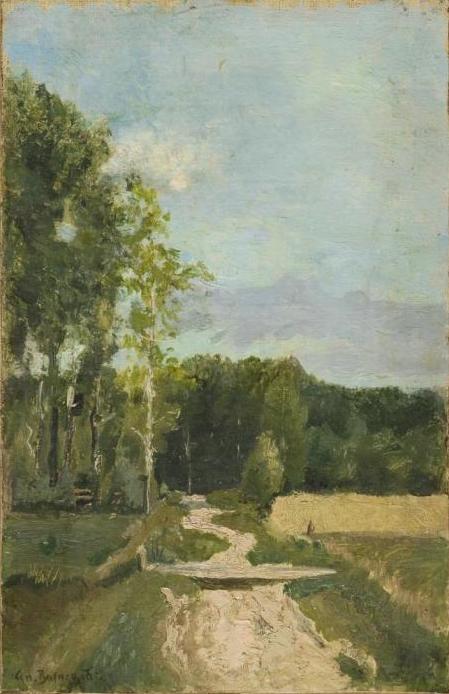 Road in Abramtsevo, , Apollinaire Vasnetsov