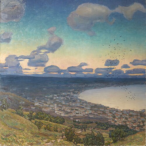 Feodosia moon, 1914, Apollinaire Vasnetsov