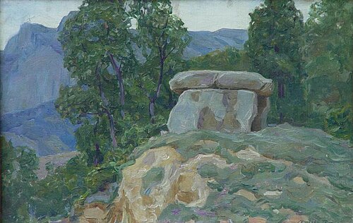 dolmen Gaspra, 1925, Apollinaire Vasnetsov