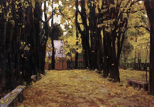 autumn, , Apollinaire Vasnetsov