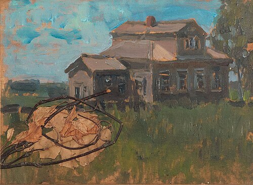 Ryabovo house, 1900, Apollinaire Vasnetsov