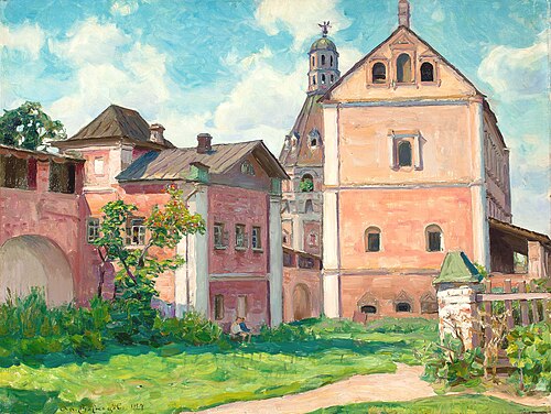 Simonov tower, 1927, Apollinaire Vasnetsov