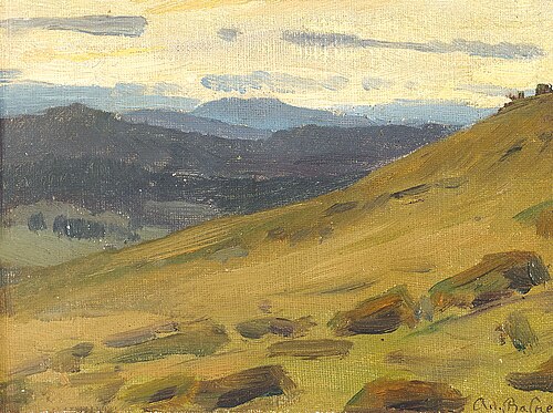 Kachkanar mountain, 1890, Apollinaire Vasnetsov