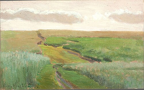 Kozlovka. Fields, 1891, Apollinaire Vasnetsov
