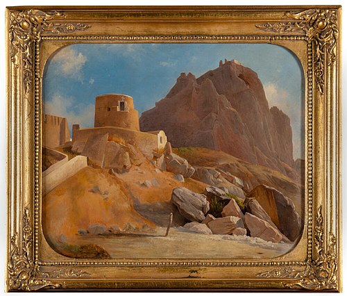 Motif from Capri, 1844, Joseph Magnus Stäck