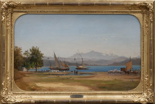 Vy från La Spezia, 1846, Joseph Magnus Stäck