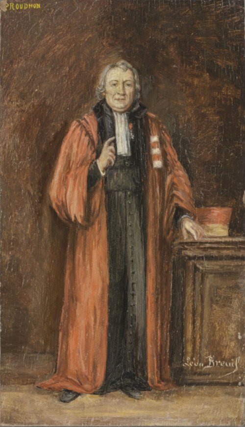 Portrait de Victor Proudhon, , Léon Breuil