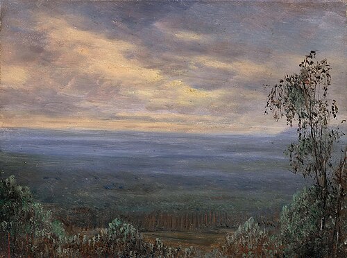 Morning Fog, 1828, Carl Gustav Carus