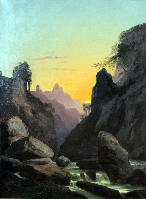 Schönau near Teplitz, , Carl Gustav Carus