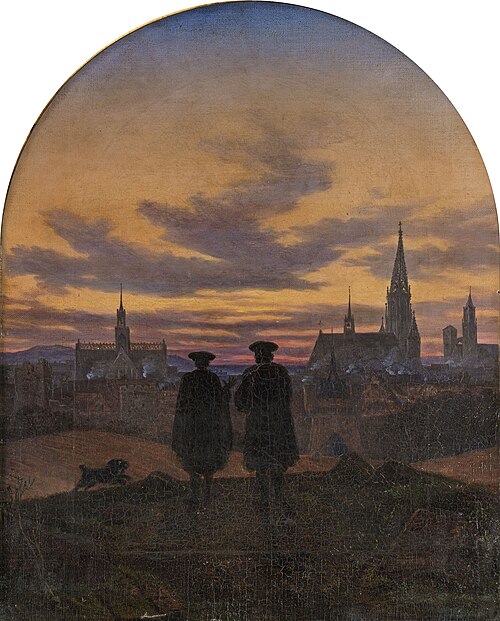 Abenddämmerung. Zu Goethes Faust, 1837, Carl Gustav Carus