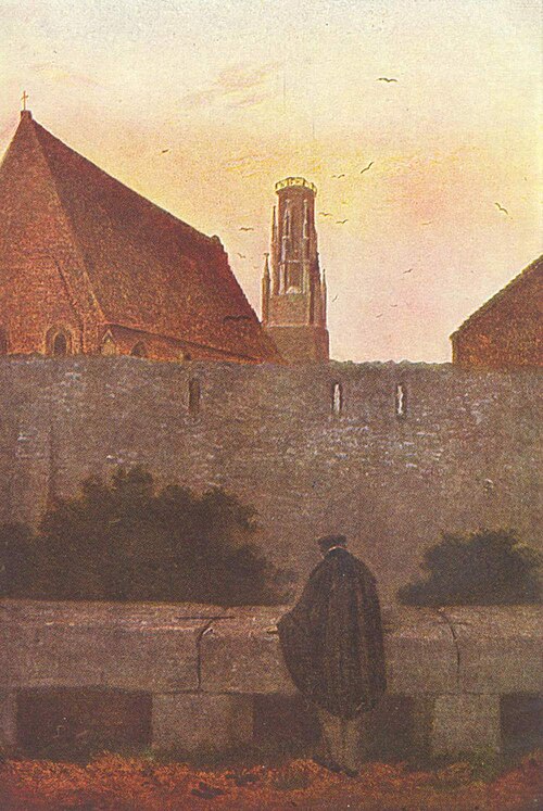 Aux remparts, 1818, Carl Gustav Carus
