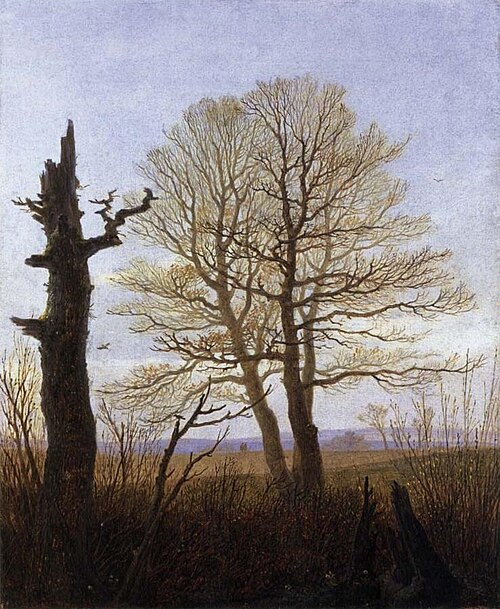 Landscape in the early spring, 1823, Carl Gustav Carus