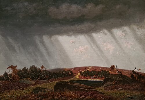 L'Orage, 1872, Gustave Adolphe Kirstein