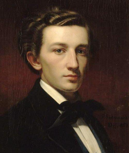 Portrait of Werner Holmberg, 1853, Johan Per (Per) Sodermark