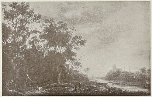 Landscape, 1662, Joachim Govertsz Camphuysen