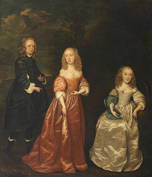 Elizabeth Murray, Countess of Dysart (1626-1698), with her First Husband, Sir Lionel Tollemache (162, 1648, Joan Carlile