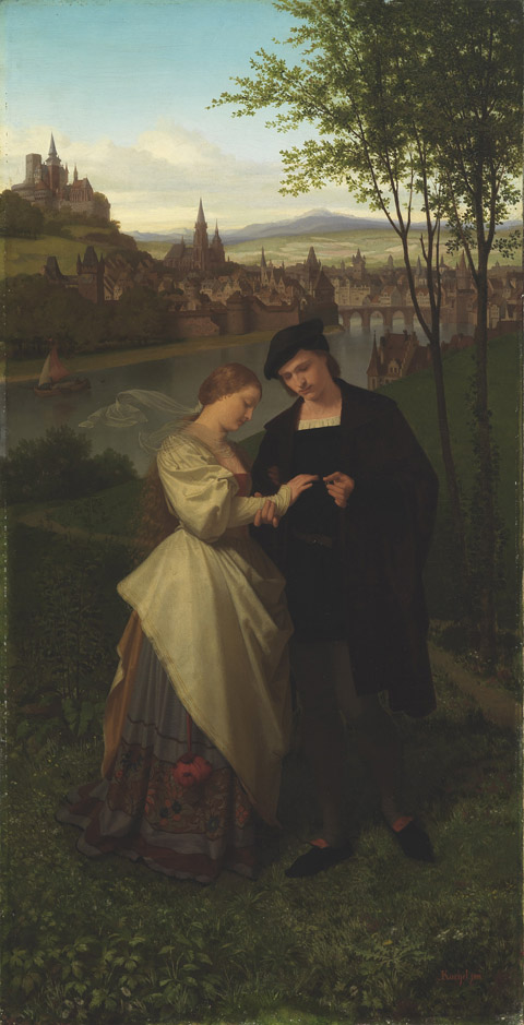 Minne, 1858, Ludwig Kachel