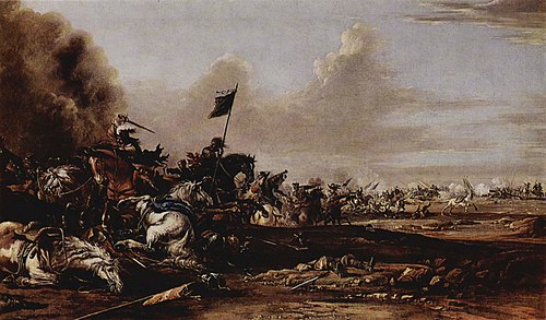 Battle, 1656, Johann Anton Eismann