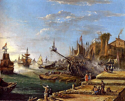 Seehafen, 1650, Johann Anton Eismann