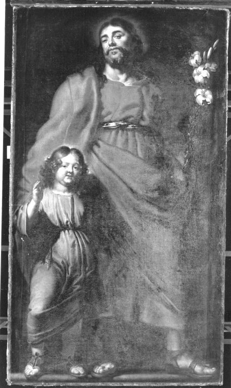 Hl. Joseph mit dem Kinde, 1680, Johann Baptist de Ruel
