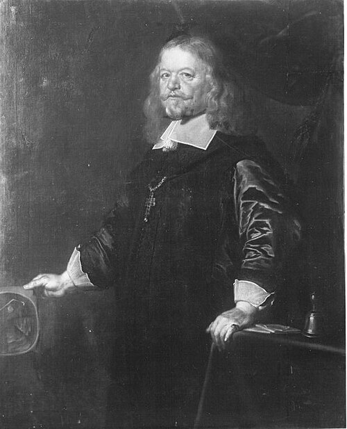 Bildnis des Philipp Valentin Voit von Rieneck, Fürstbischof von Bamberg (1612-1672), 1654, Johann Baptist de Ruel