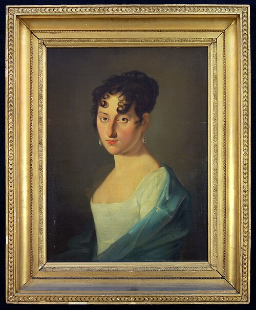Portret van Anna Elizabeth van der Koog op 12-jarige leeftijd, , Johan Bernard Scheffer