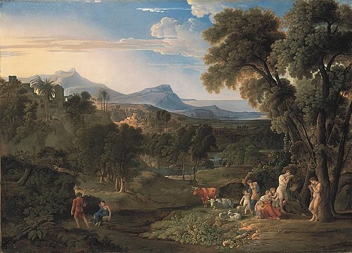 Heroische Landschaft, 1812, Johann Christian Eberlein