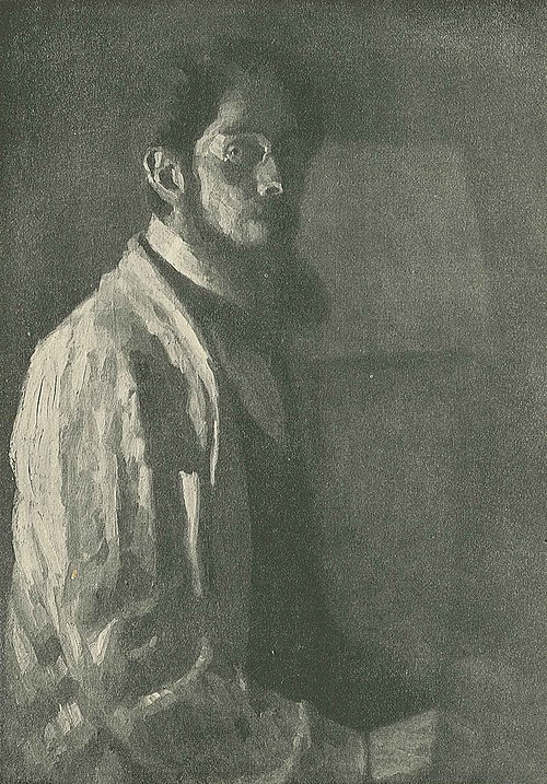 Selbstporträt, 1912, Anders Trulson