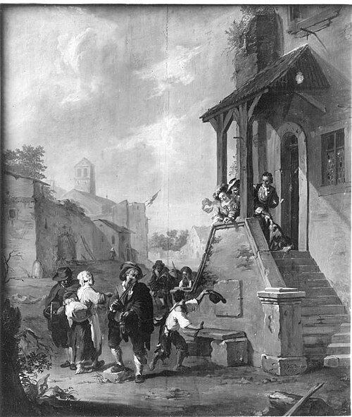 Bettelmusikanten, 1777, Johann Jakob Dorner
