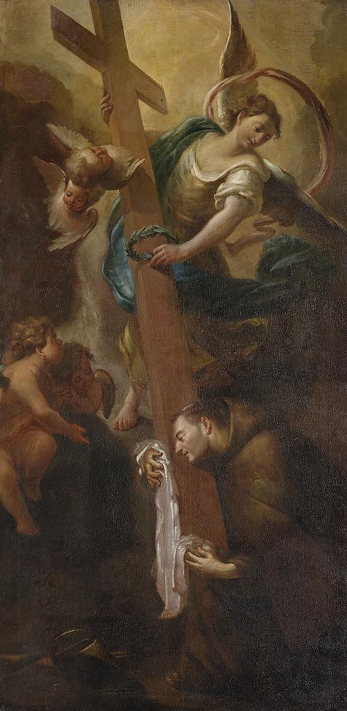 Der hl. Petrus von Alcantara in Ekstase, 1800, Johann Jakob Dorner