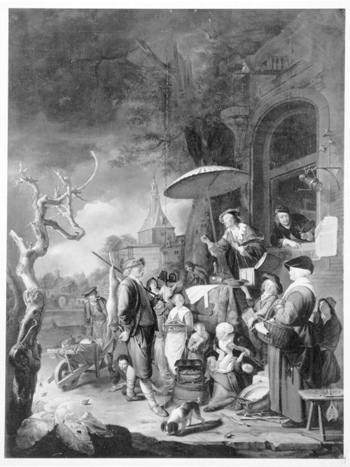 The quack, 1767, Johann Jakob Dorner