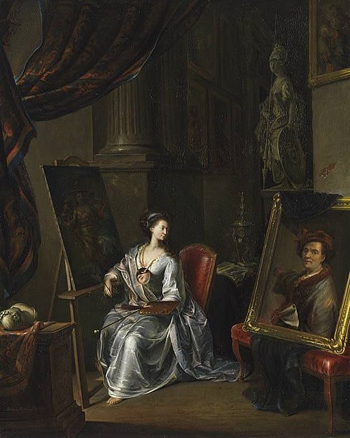 Die Malerei, 1767, Johann Jakob Dorner