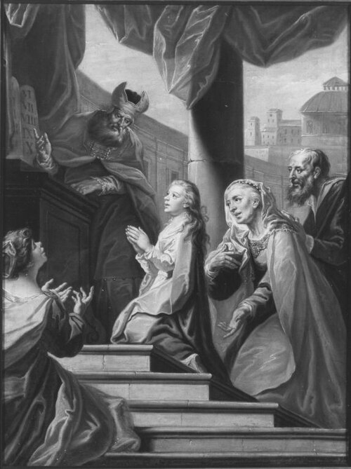Tempelgang Mariens, 1800, Johann Nepomuk della Croce