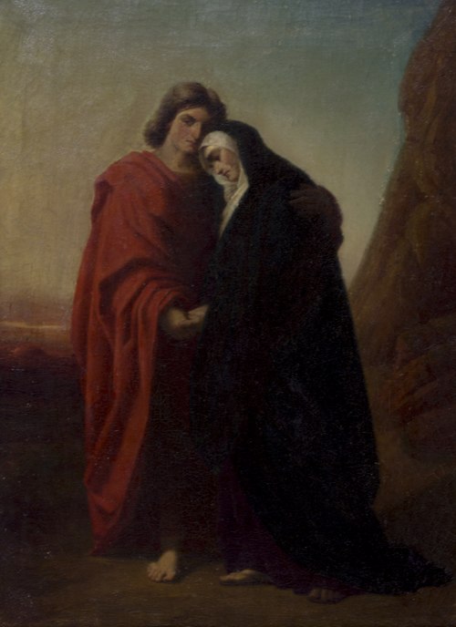 St. John Consoling the Virgin, , Johannes Adam Simon Oertel