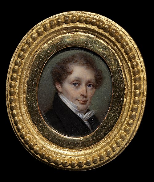 Portrait de François-Joseph Kinson, 1825, Johannes Baptista van Acker