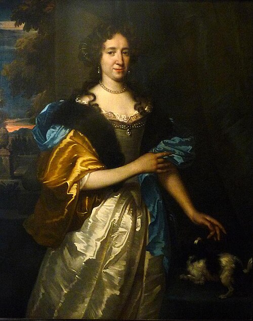 Portrait of Maria van Sypesteyn (1642-1701), 1687, Johannes Vollevens